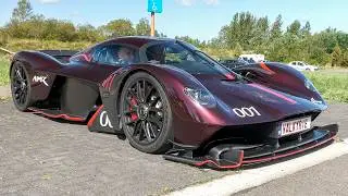 Aston Martin Valkyrie AMR Track Pack - FLATOUT Accelerations on Public Roads !