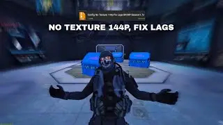 NO TEXTURE 144P CONFIG IN COD MOBILE | CODM CONFIG SEASON 1 (2024)