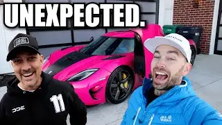 DailyDrivenExotics Hilarious Reaction to Seeing my New HYPERCAR!