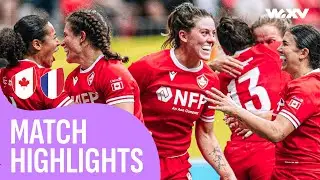 An epic thriller 💪 | Canada v France | Highlights | WXV 1