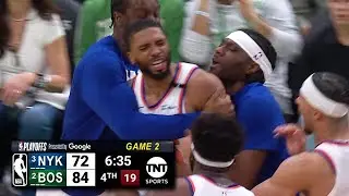 Final 6:35 INSANE GAME 2 ENDING! Celtics vs Knicks 👀 | May 7, 2025