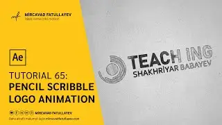 Pencil Scribble Logo Animation - After Effects Tutorial