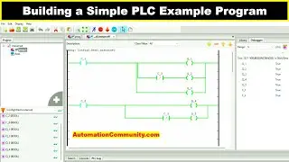 PLC Programming Tutorial: Building a Simple Example Program