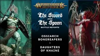 Ossiarch Bonereapers vs Daughters of Khaine | 4th Edition Age of Sigmar Battle Report 