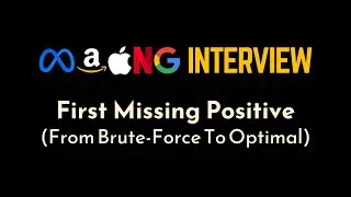 First Missing Positive in Java | Hard Coding Interview Question | Geekific