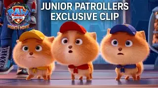 PAW Patrol: The Mighty Movie | Meet the Junior Patrollers Exclusive Clip (2023 Movie)