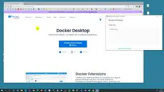 Install Docker Desktop and Enable Kubernetes in Settings in Windows 10