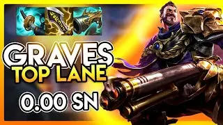 Graves ile Oyunu Kazanmak İçin Herşeyi Yaptım Fakat... | Full Kritik Top Lane Graves