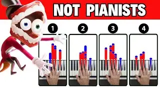 Have you never played the piano? Learn The Amazing Digital Circus from the First Try