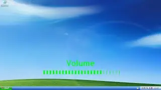 Windows XP Media Center Edition Volume OSD