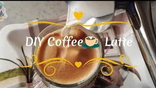 DIY Coffee ☕ Latte|Simple and easy to make frothy/latte coffee at home @Celeste_Foody