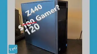 Gaming on a 120 Dollar HP Workstation? Well, sort of.