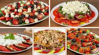 This Recipe Conquers Everyone With Its Simplicity and Taste! 5 Amazing Tomato Salads