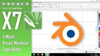 Tutorial Corel Draw X7 - 4 Menit Kreasi Membuat Logo Blender