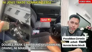 GARA2 DOUBLE PARKING‼️KERETA MYVI TERIMA HABUAN🔴PEGUAM KONGSI CERITA SEBENAR