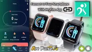 D20 Smart Watch ; Connect to Your Smartphone with HryFine App