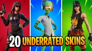 20 UNDERRATED Skins in Fortnite