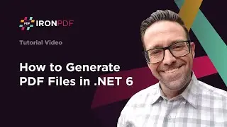 How to Generate PDF Files in .Net 6