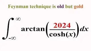 Can you solve this interesting integral using Feynman's Technique