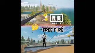 PUBG vs Free Fire: Zipline 🤔 | BabyDuck 