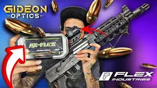 I PUT A GIDEON OPTICS AND AK-FLEX TRIGGER ON MY ZPAP!!! (WATCH BEFORE YOU BUY)