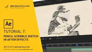 Pencil Scribble Sketch in After Effects - After Effects Tutorial