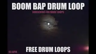 FREE BOOM BAP DRUM LOOP