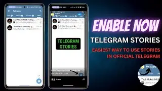 Official Telegram - Enable Stories now | Stories in Telegram | Telegram Story