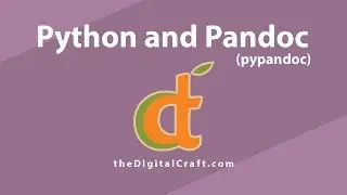 Python and Pandoc