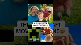 THE MINECRAFT MOVIE TRAILER IS…🤣‼️ 