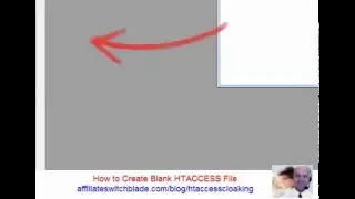 How to Create Blank ➲ HTACCESS File