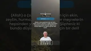 Nahl Suresi 9-13. Ayetler  | Tamamını YouTube ve Spotify üzerinden dinleyebilirsiniz.