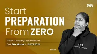 How to Start GATE CS preparation FROM ZERO 👌🏻 | Without Coaching | Best Resources | GATE CS 2023