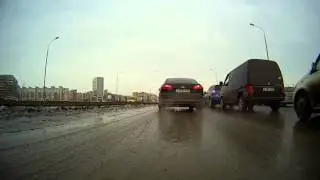 2013-03-23. Омск. Дороги. Ямы. Full HD