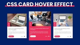 CSS Card Hover Effects | Html CSS