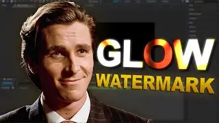 HOW TO: Make A Glowing Watermark I After Effect's Tutorial