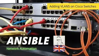 Ansible Network Automation | Adding VLANS to real Cisco Switch using Ansible