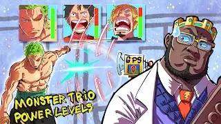 Luffy Vs Zoro Vs Sanji Power Level Stats Comparison - Skill 📋