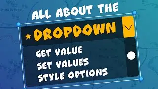 The Unity Dropdown: Get value, add dynamic content, set value and styling guide 💛