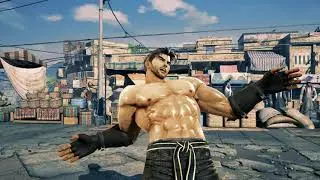 Tekken 7 Eliza drains Jin male ryona/gyaku ryona