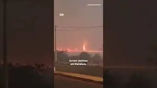 🔥Quarto suspeito por causar incêndios em SP é preso🔥PF apura se fogo foi provocado em ação criminosa