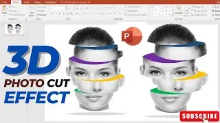 Create a Beautiful Photo cut effect in PowerPoint  | Make a professional presentation in PowerPoint