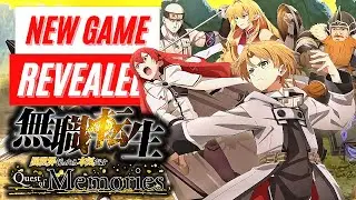 Mushoku Tensei Jobless Reincarnation Quest of Memories New Game Gameplay Trailer Nintendo Switch