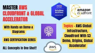 Master AWS CloudFront & Global Accelerator | Diagrams & Demo | AWS-SAA | 