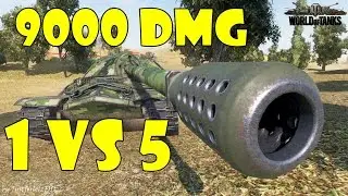 World of Tanks - EPIC! [IS-7 | 1v5, 9000 DMG, 9 KILLS]