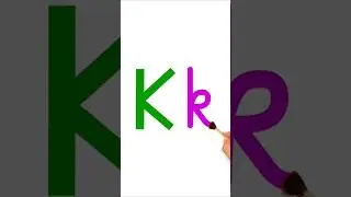 'Kk' Phonics Sound | WATRstar Phonics | Jolly Phonics | #watrstar #vocabularywords