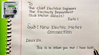 Application For New Electric Meter | Apply For New Meter Connection