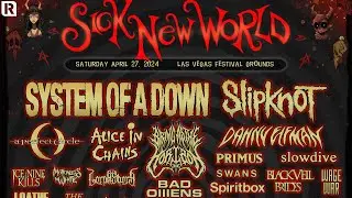 Sick New World Festival 2024 Lineup: System Of A Down, Slipknot, Bring Me The Horizon