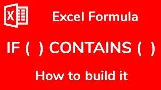 Excel formula: Check IF text CONTAINS value - Doctor Excel 