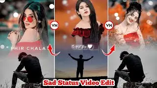 Trending Video Editing In Vn App | Double Photo Lyrics Status Video Editing In Vn App